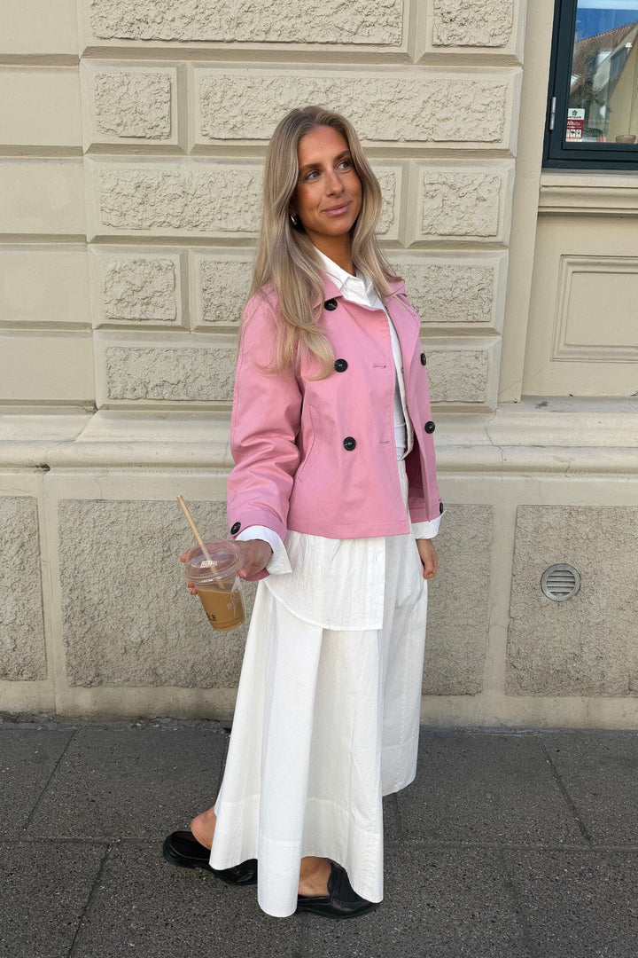 Byic - Lunaic Trenchcoat A2320 - Pink Jakker 