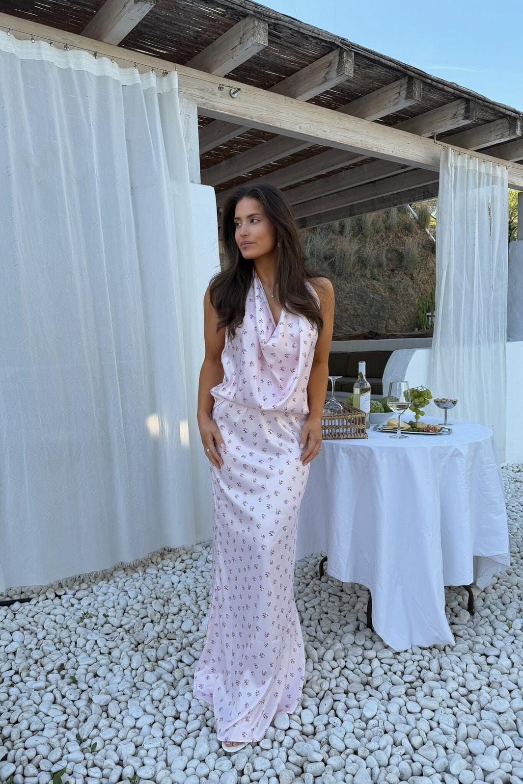 BYIC - Merleic Maxi Skirt A2569 - Pink Nederdele 