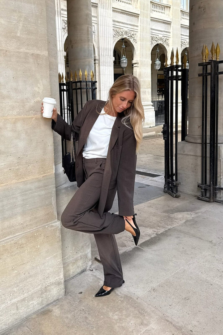 BYIC - Signatureic Blazer A23986 - Dark Brown