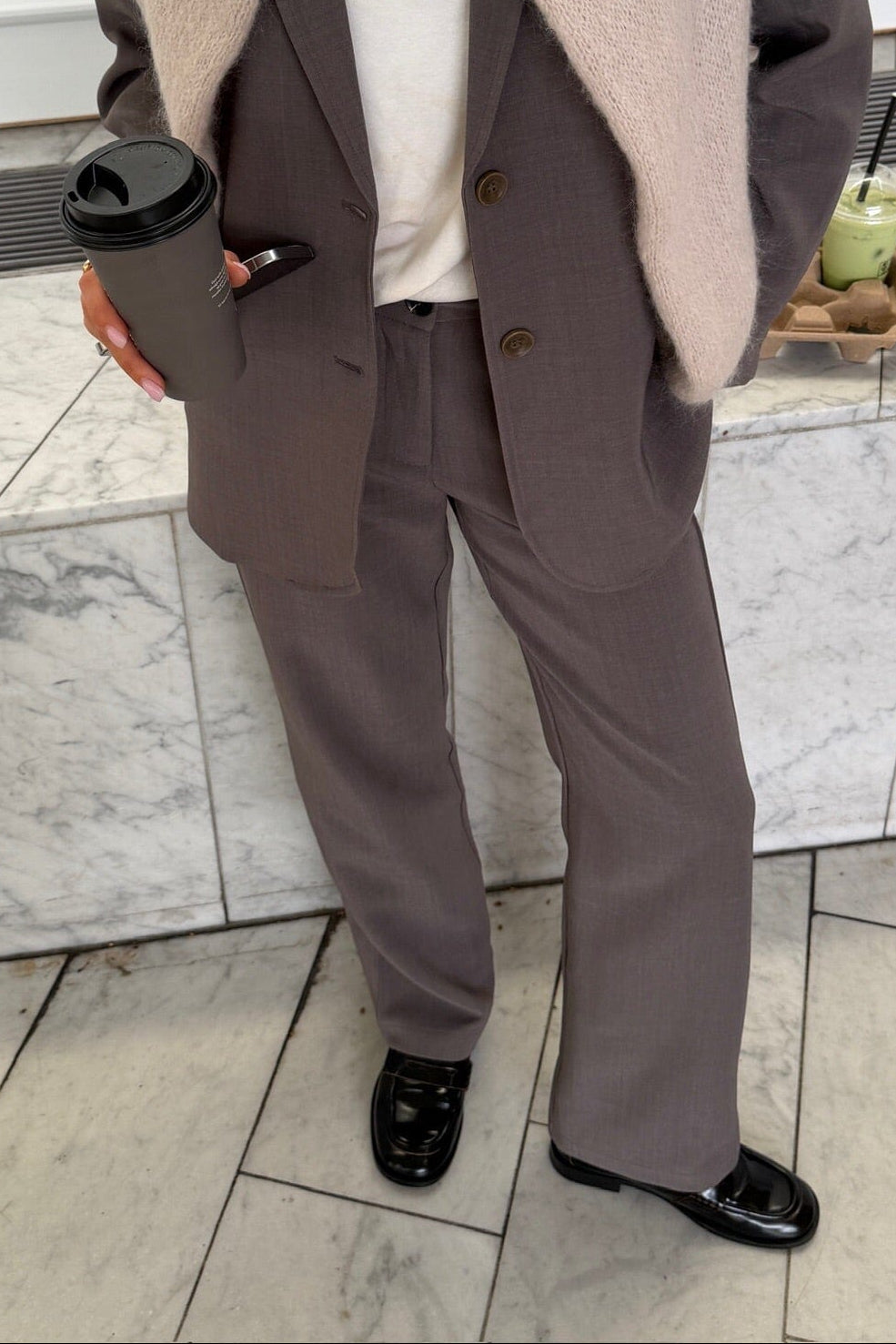 BYIC - Signatureic Pants A23778 - Grey Bukser 