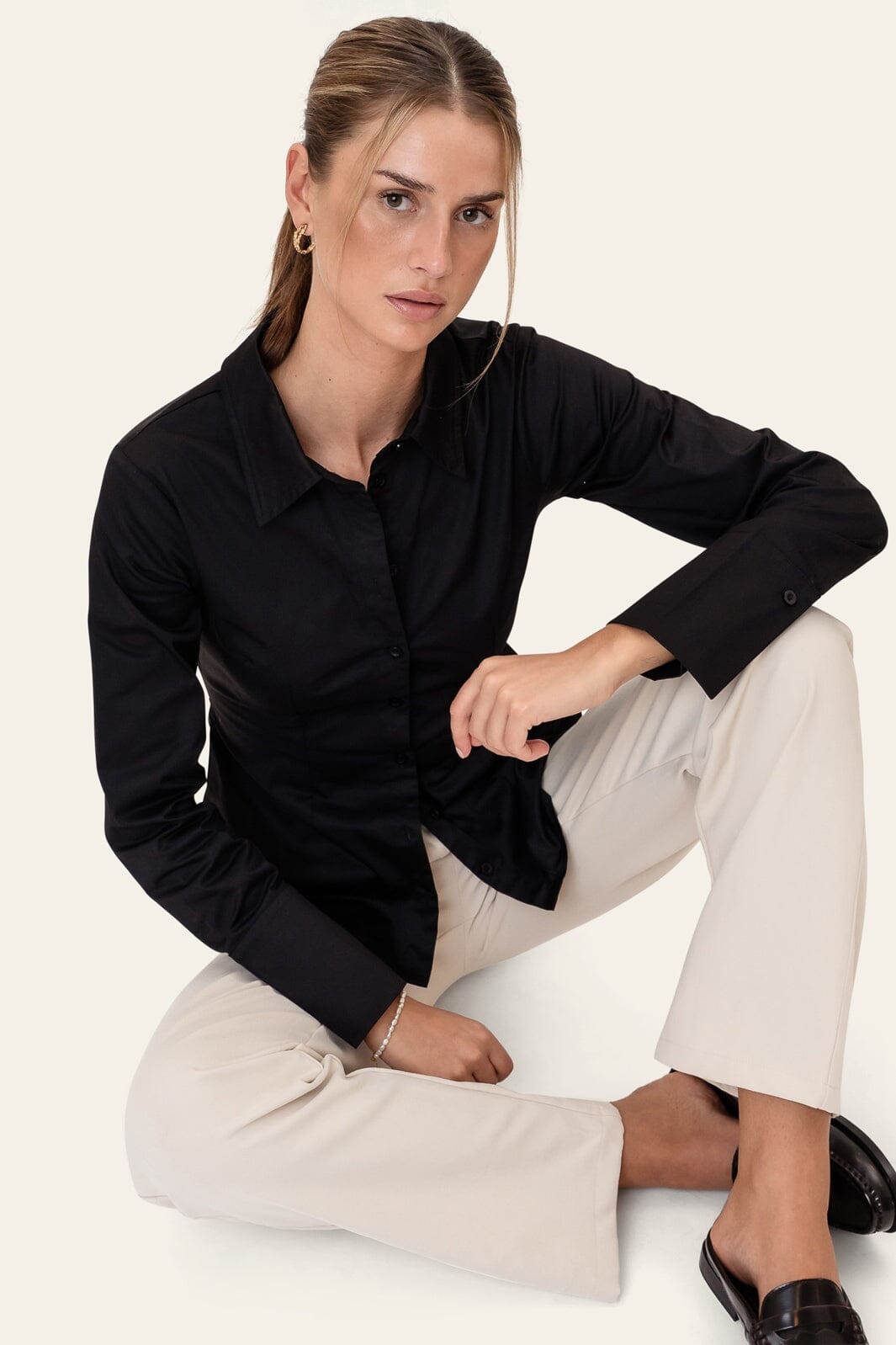 BYIC - Siljeic Shirt A25127 - Black