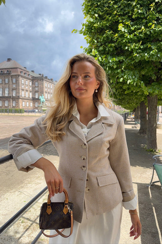 BYIC - Stineic Blazer A23859 - Beige Checks Blazere 