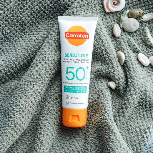 Carroten - Face Sensitiv Cream Spf 50 8571051987 - Solcreme 
