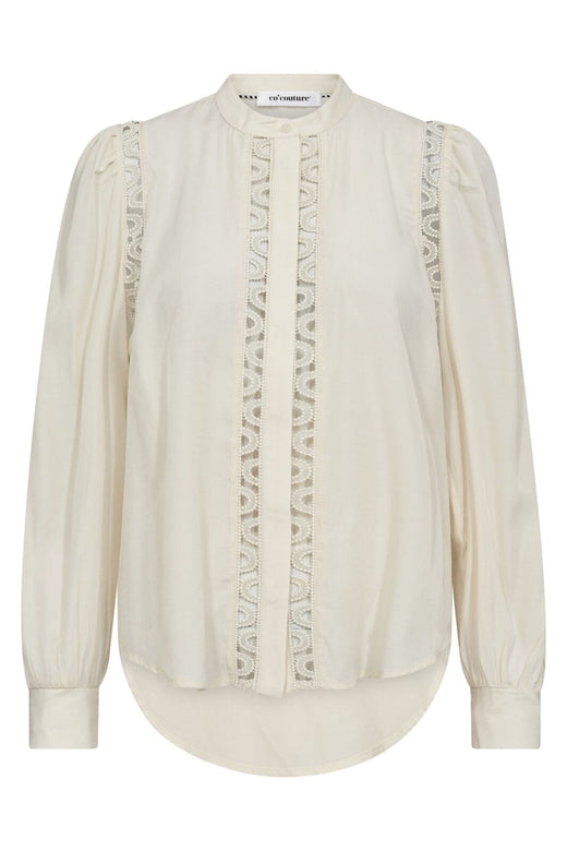 Co´Couture - Ailacc Lace Shirt 35867 - 11 - Off White