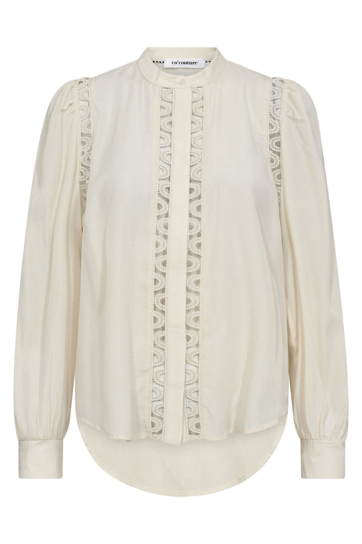 Co´Couture - Ailacc Lace Shirt 35867 - 11 - Off White