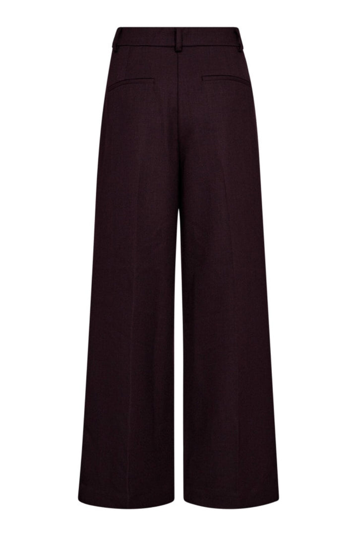 Co´Couture - Almiracc Pleat Pant 31623 - 67 - Plum
