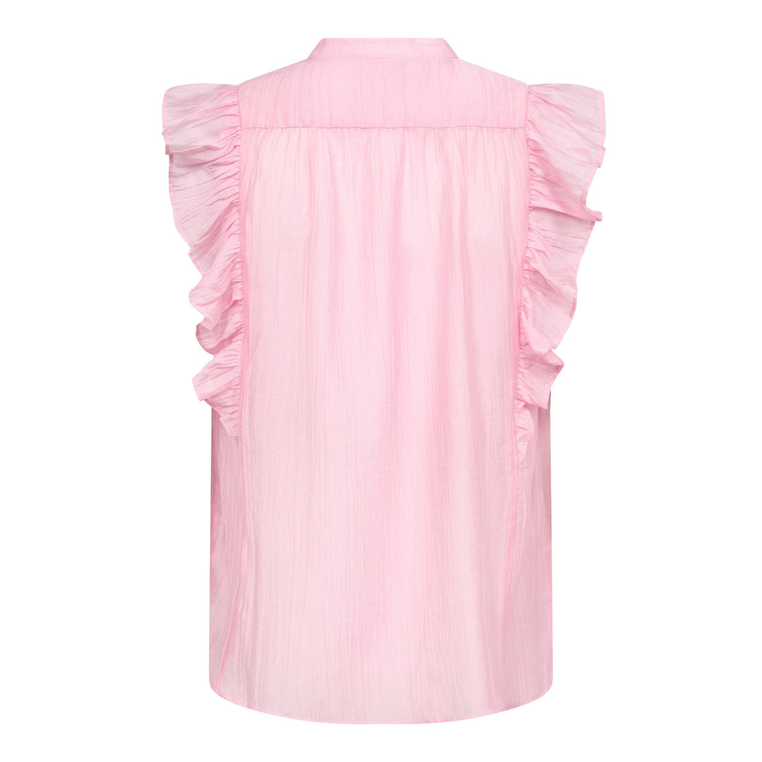 Co´Couture - Avicc Lace Ss V-Top 500168 - 35006 - Rosebloom Toppe 