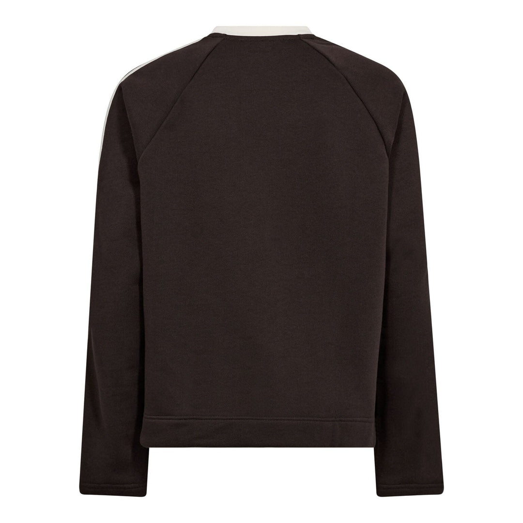Co´Couture - Batucc Coco V-Sweat 47001 - 145 - Dark Brown Sweatshirts 