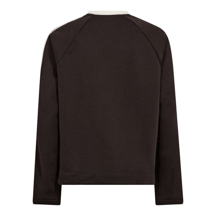 Co´Couture - Batucc Coco V-Sweat 47001 - 145 - Dark Brown Sweatshirts 