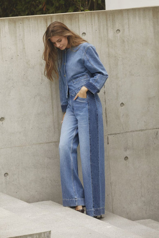 Co´Couture - Bilbaocc Wide Jeans 31627 - 552 - Denim Blue Bukser 