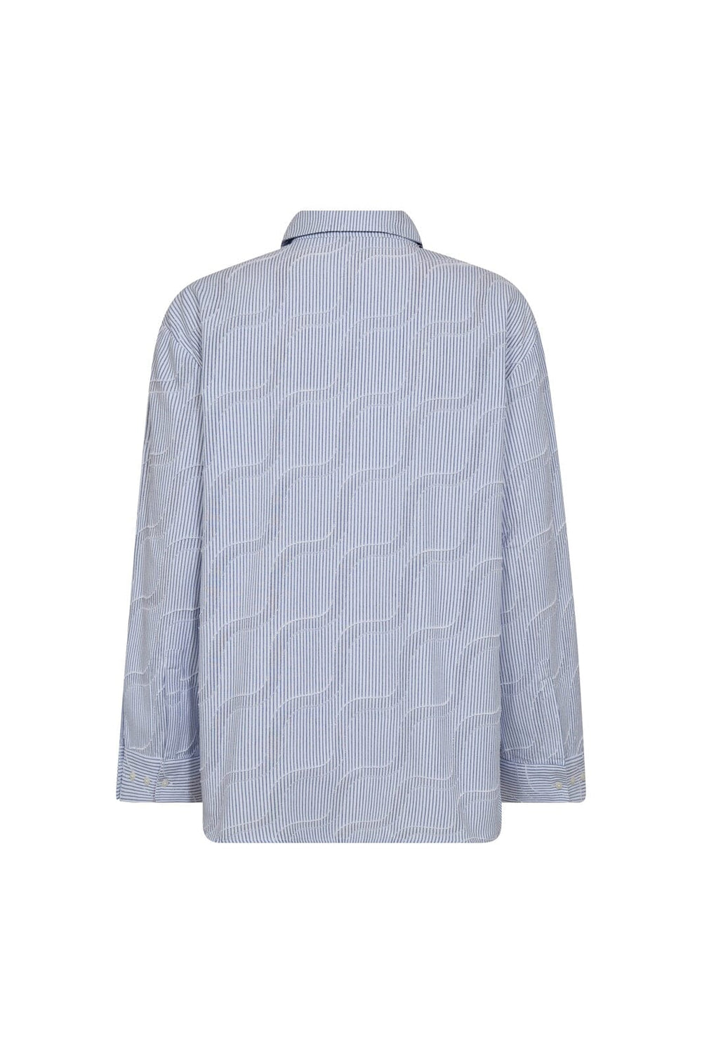 Co´Couture - Bradycc Wave Shirt 45011 - 23 - Pale Blue