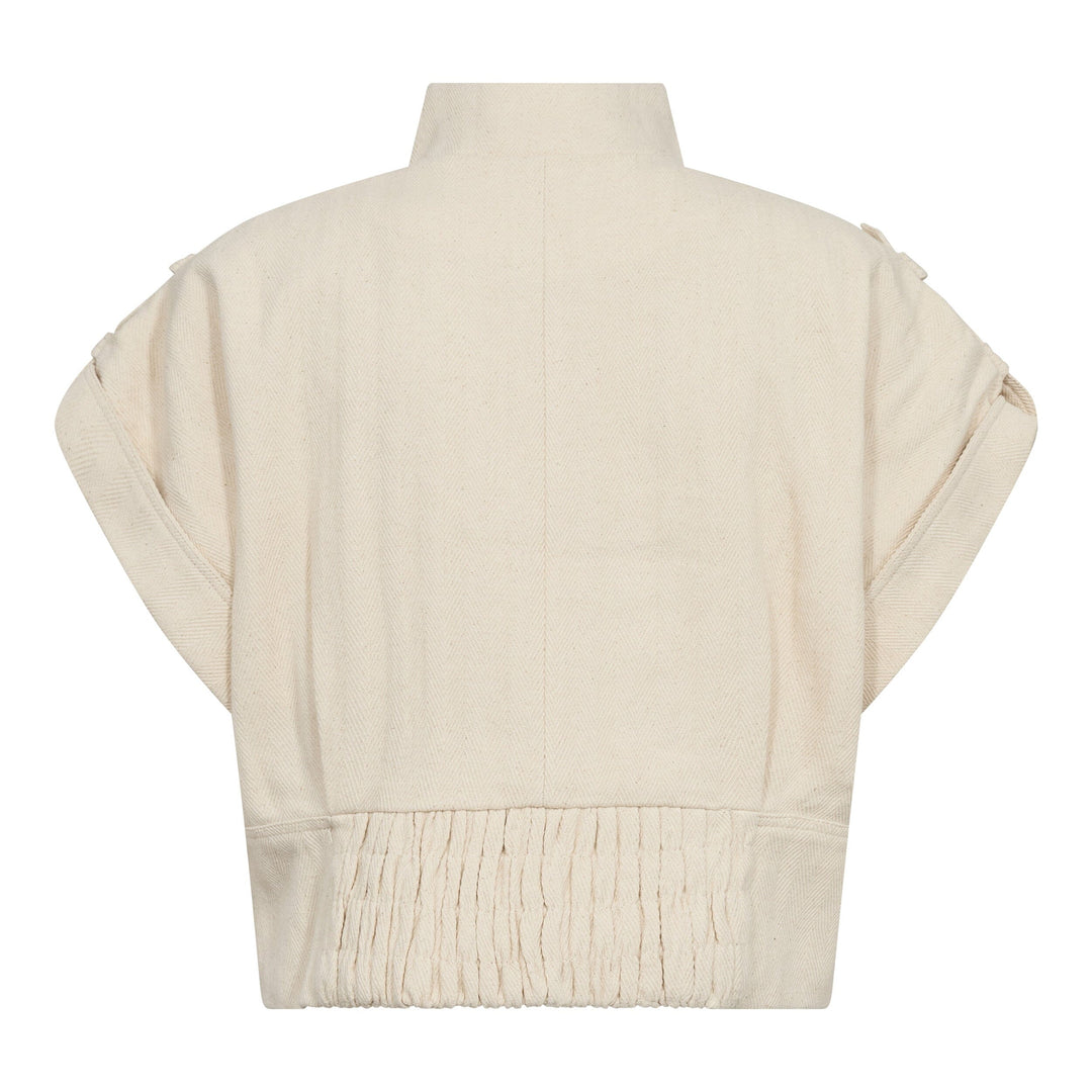 Co´Couture - Calincc Vest 500116 - 10003 - Creme Veste 