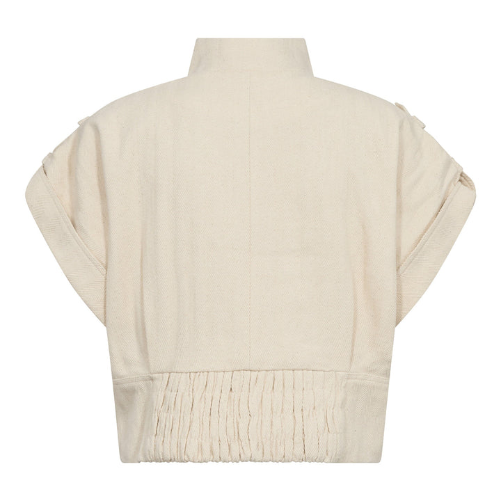Co´Couture - Calincc Vest 500116 - 10003 - Creme Veste 