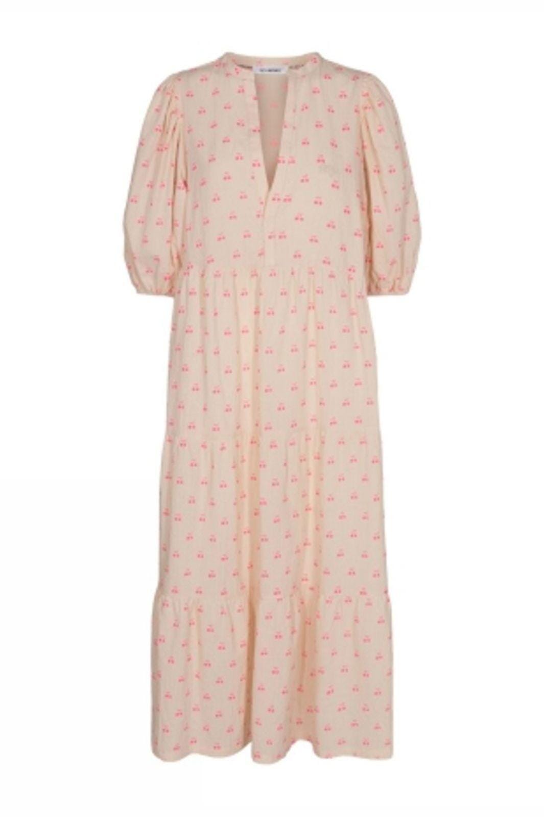 Forudbestilling - Co´Couture - Cherrycc Floor Dress 96525 - 263 - Neon Pink Kjoler 