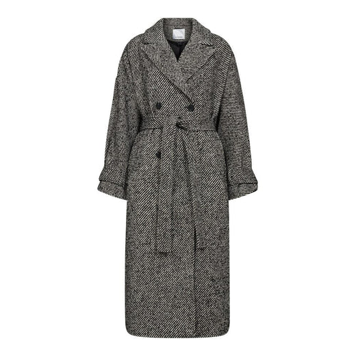 Co´Couture - Claracc Raglan Coat 30331 - 1196 - Offwhite-Black