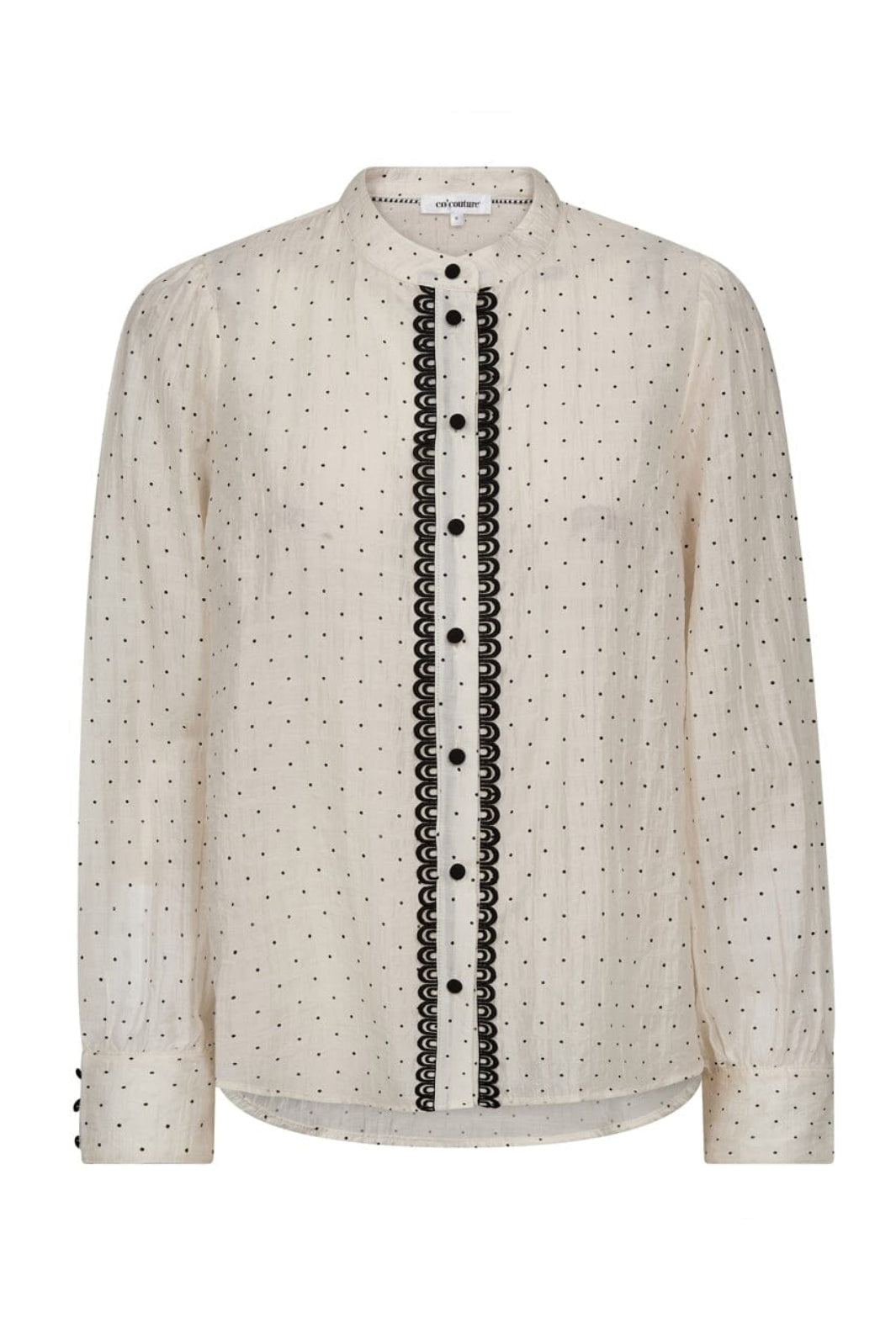 Co´Couture - Dallycc Dot Shirt 45008 - 11 - Off White