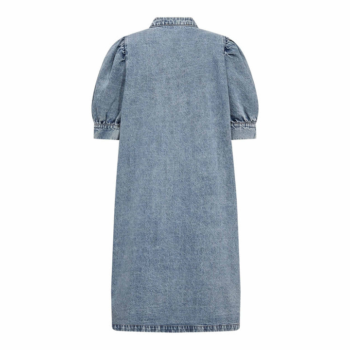 Co´Couture - Denicecc Denim Ss Dress 500079 - 45007 - Bleach Denim Kjoler 
