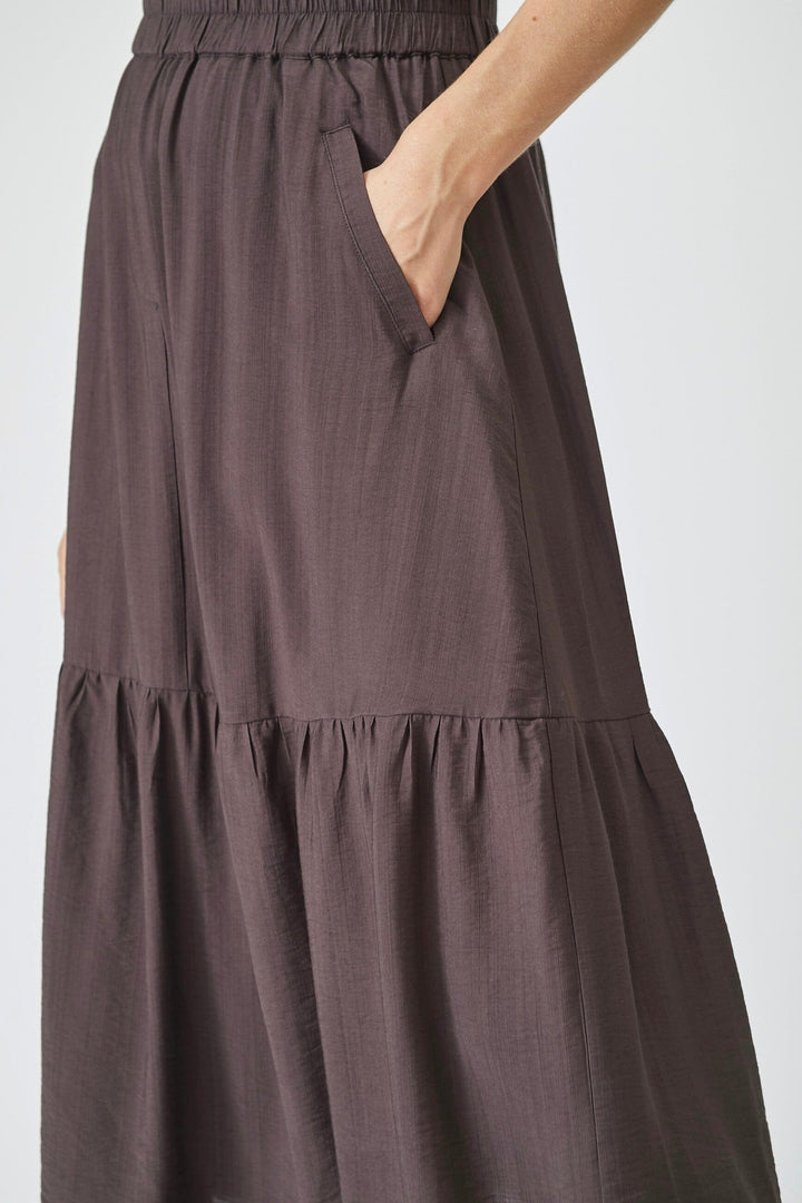 Co´Couture - Heracc Gypsy Skirt 34138 - 83 - Mocca Nederdele 