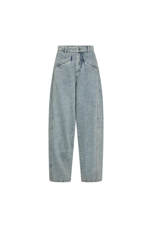 Co´Couture - Jacksoncc Barrel Jeans 500801 - 45007 - Bleach Denim