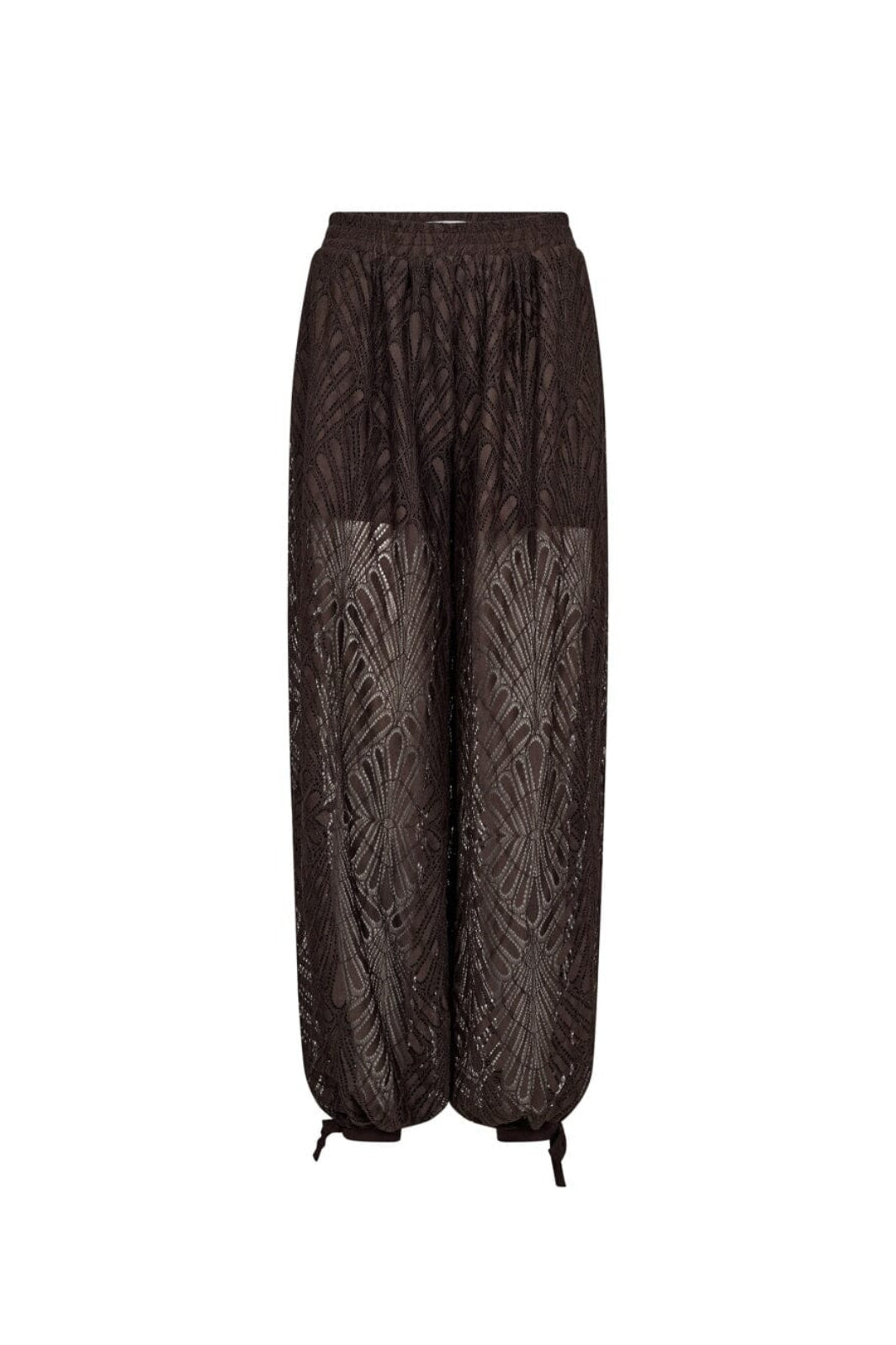 Co´Couture - Leticc Balloon Pant 41107 - 145 - Dark Brown