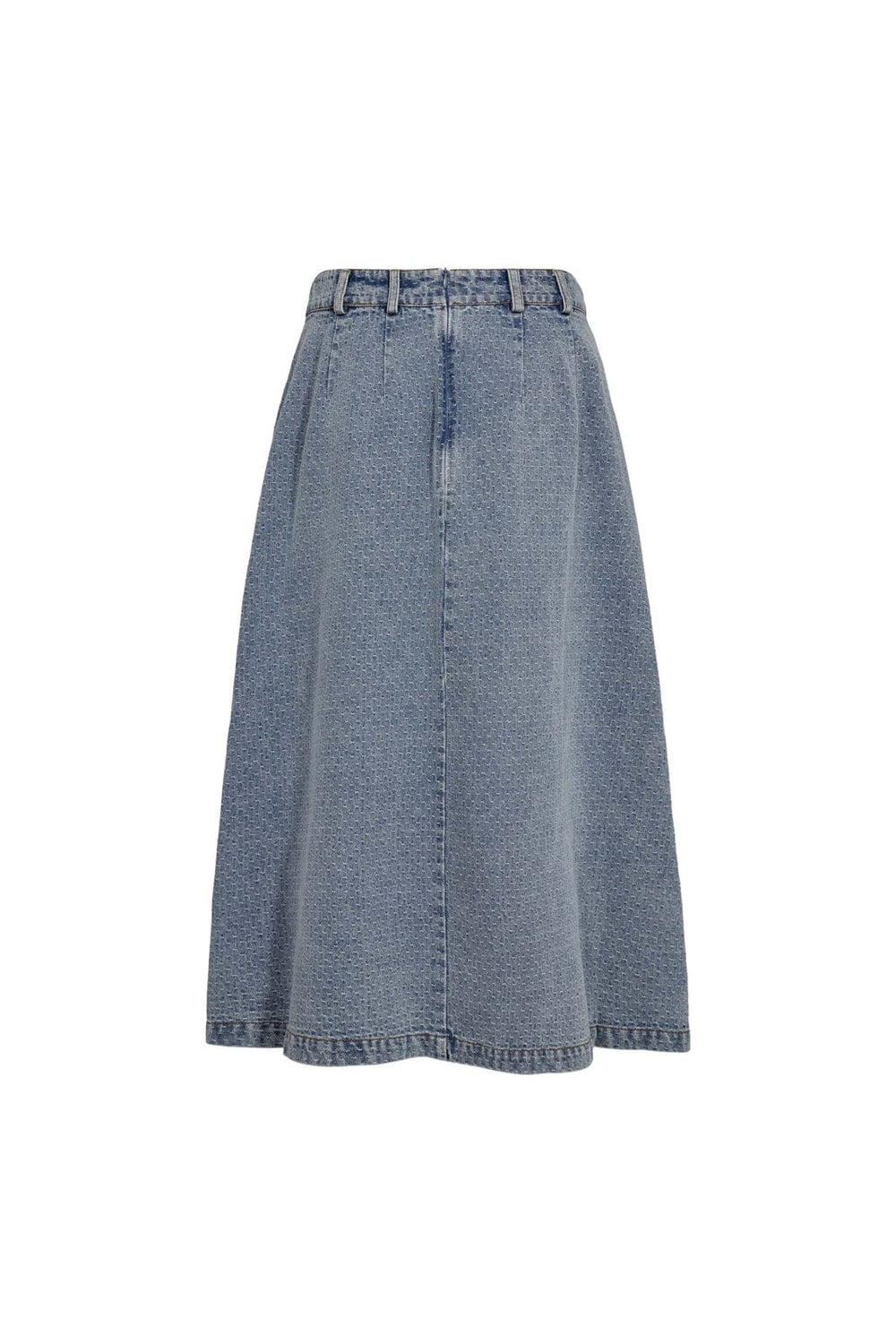 Co´Couture - Lovacc Anya Pleat Skirt 44028 - 552 - Denim Blue