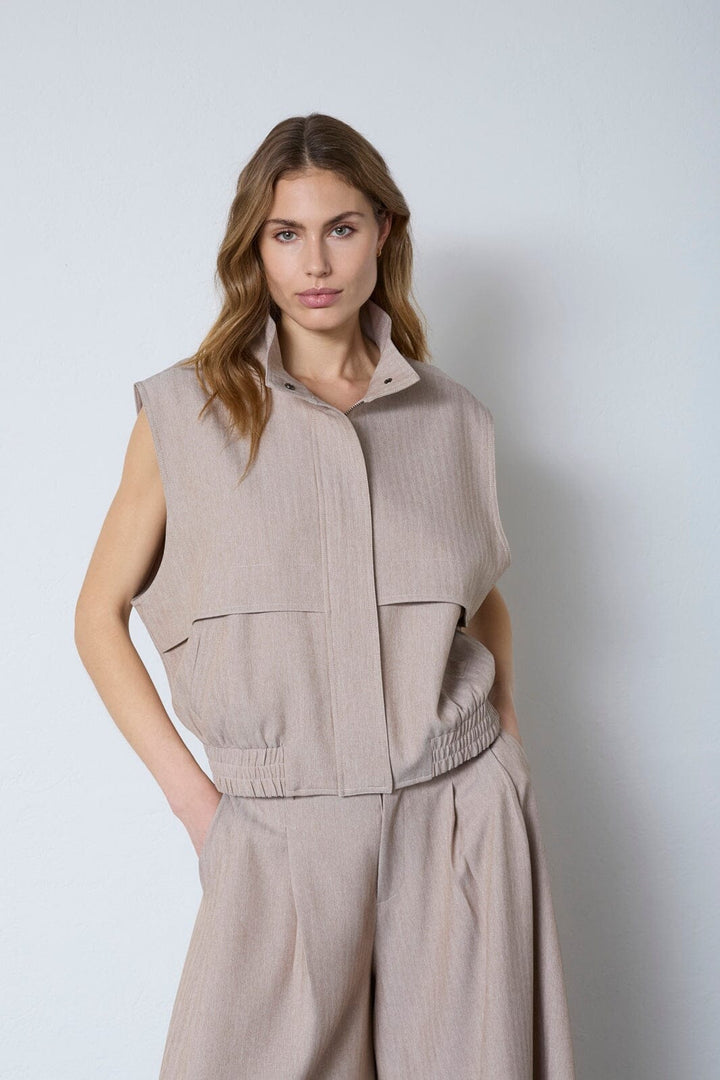 Co´Couture - Marlocc Vest 40063 - 18 - Sand