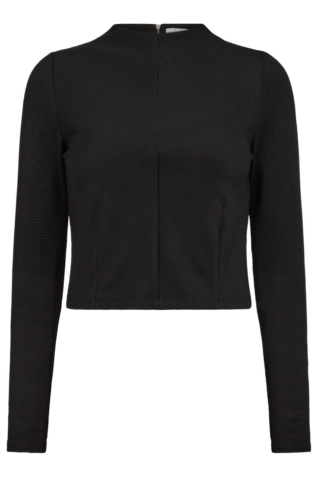 Co´couture - Picacc Crop Blouse - 96 Black Bluser 