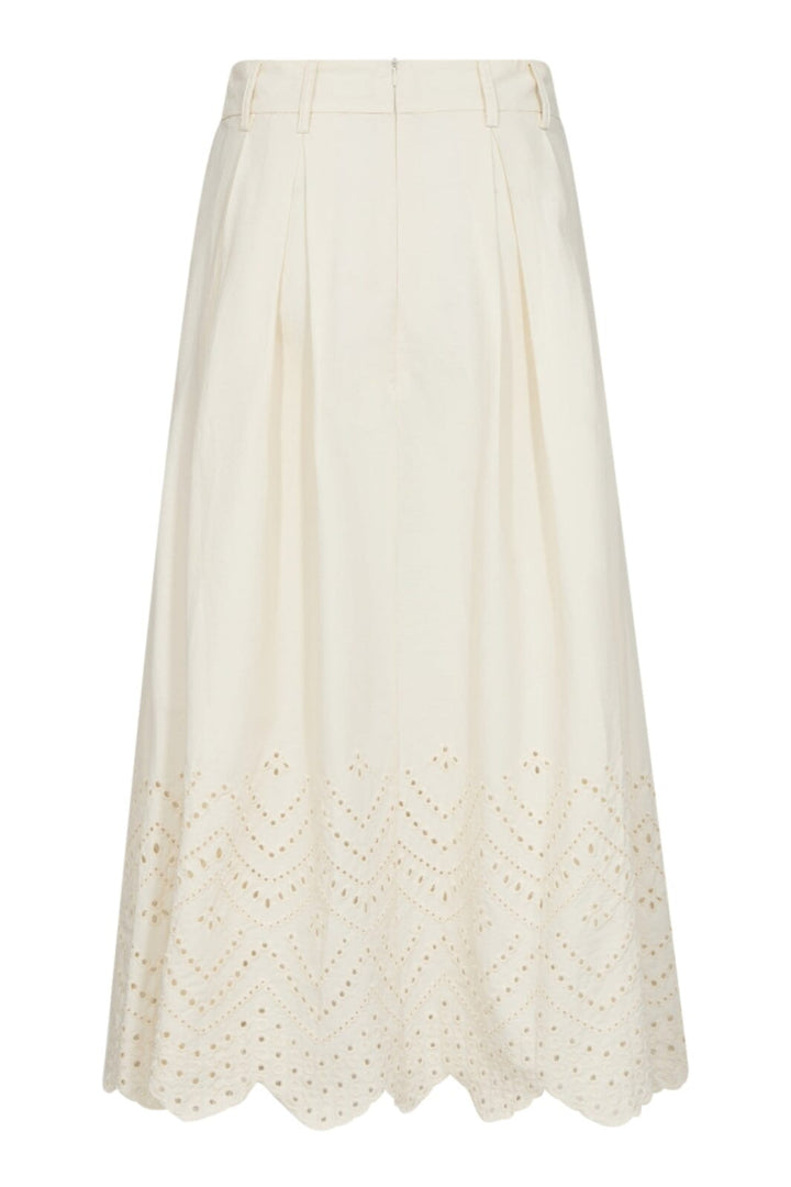 Co´Couture - Poppycc Anglaise Skirt 34203 - 199 - Bone