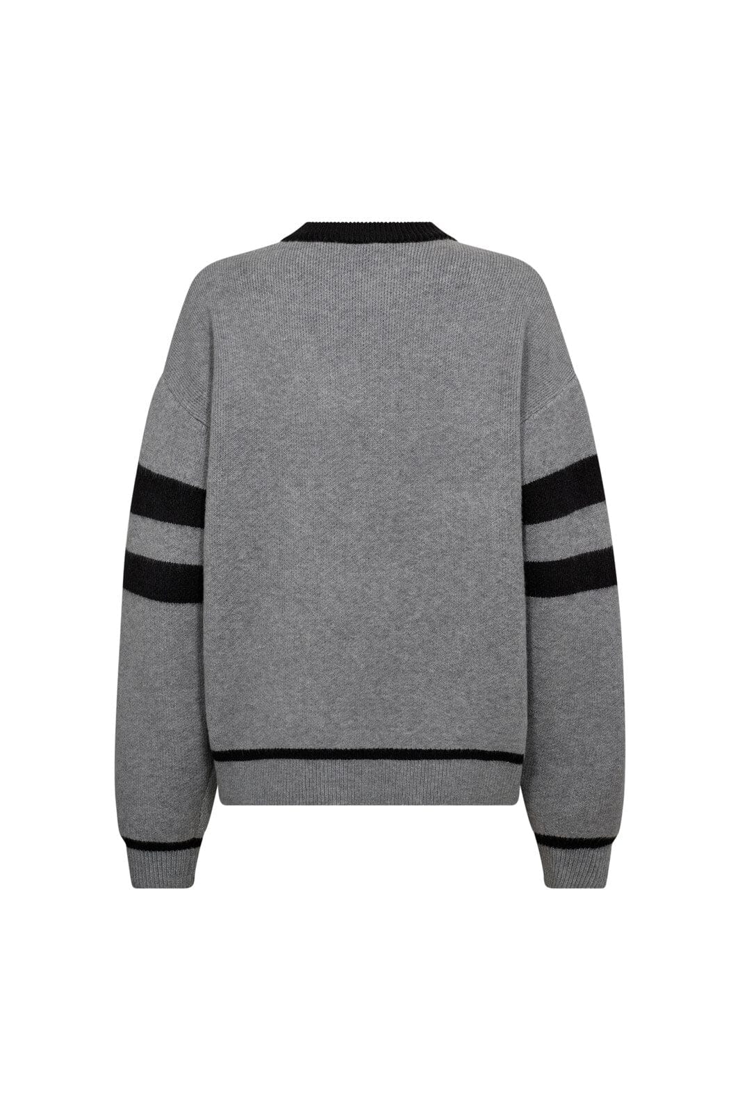 Co´Couture - Rowcc Coco Logo Knit 32214 - 138 - Light Grey