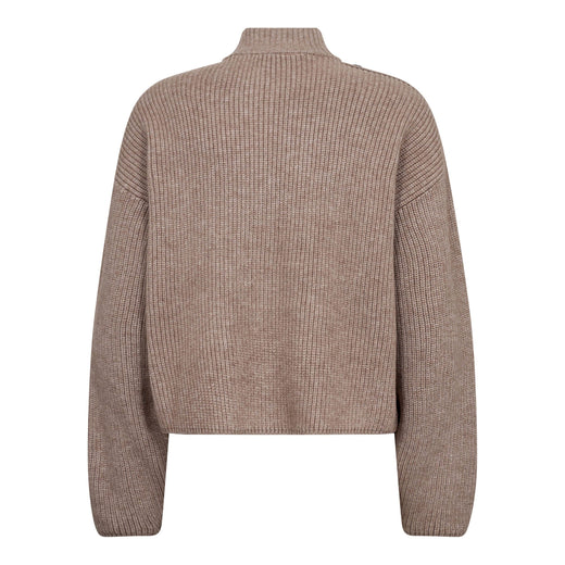 Co´Couture - Rowcc Utility Cardigan 500123 - 20014 - Mink Cardigans 