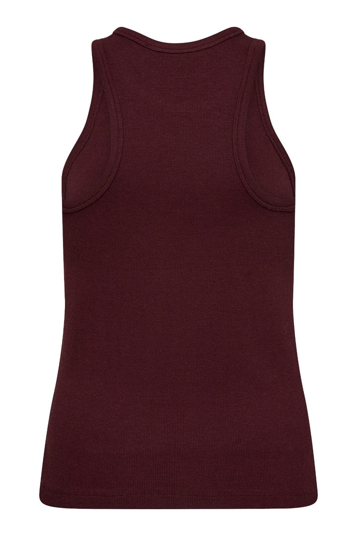 Co´Couture - Saharacc Embroidery Tank Top 33151 - 87 - Winered