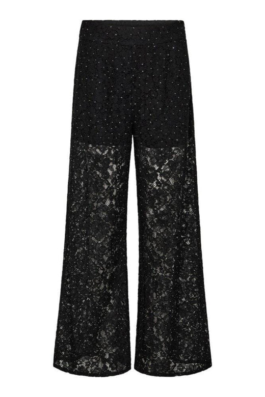 Co´Couture - Siacc Simili Lace Pant 31678 - 96 - Black Bukser 