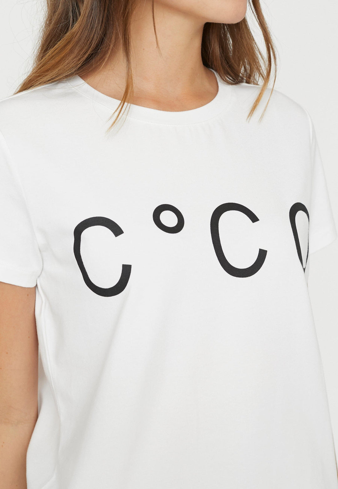 Co´Couture - Signaturecc New Tee 33200 - 4000 - White T-shirts 