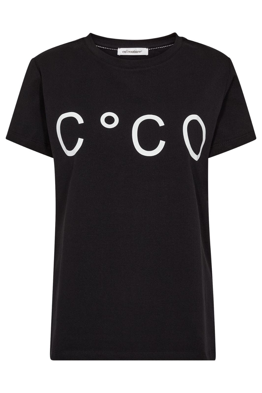 Co´Couture - Signaturecc New Tee 33200 - 96 - Black T-shirts 