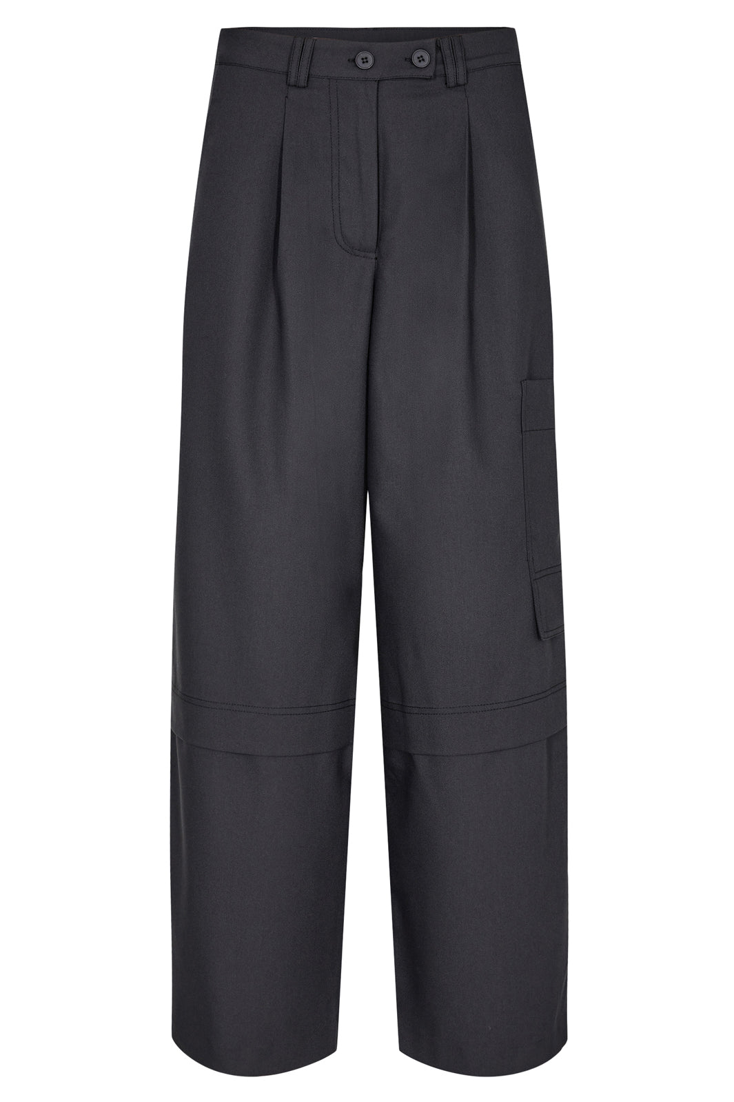 Co'couture - Tailor Utility Pant - Black Bukser 