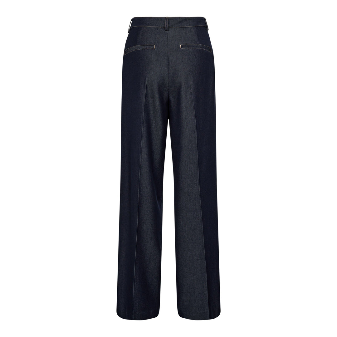 Co´Couture - Terrycc Denim Pant 31528 - 575 - Navy Denim Bukser 