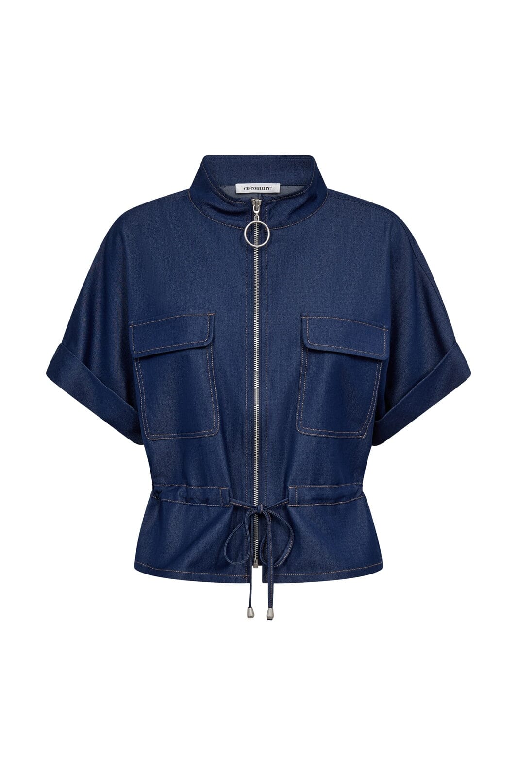 Co´Couture - Terrycc Vest 40036 - 120 - Navy