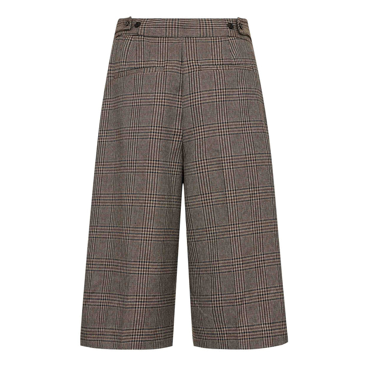 Co´Couture - Veyacc Check Bermuda 500143 - 20002 - Brown Shorts 