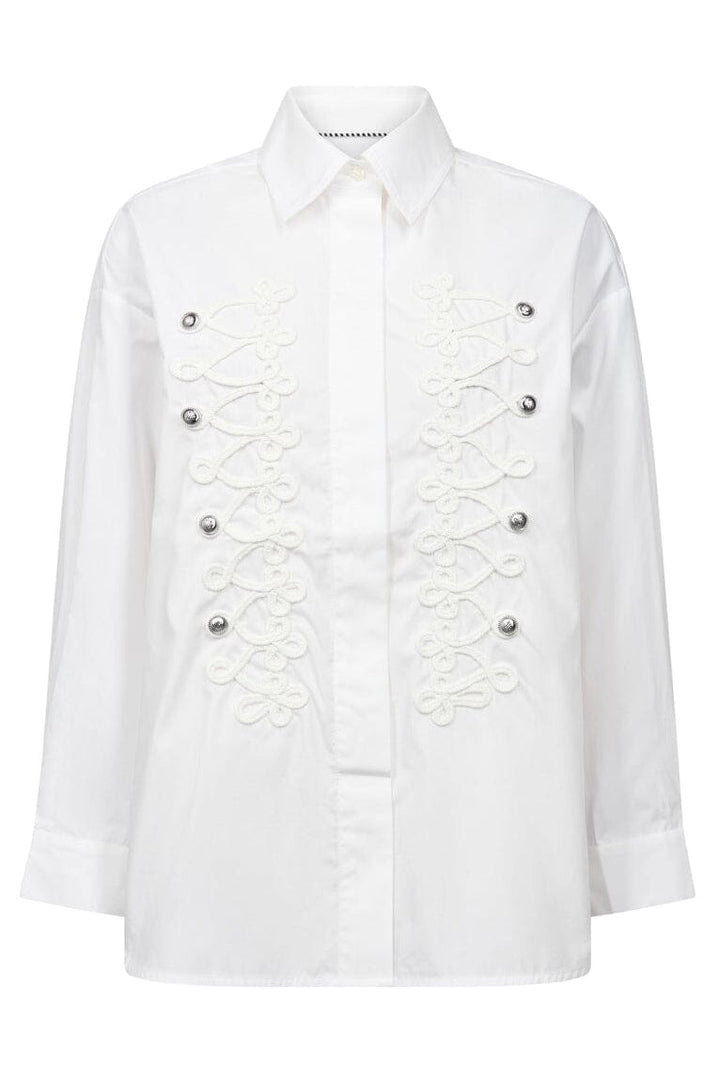 Co´Couture - Viannecc Officer Shirt 506463 - 10001 - White