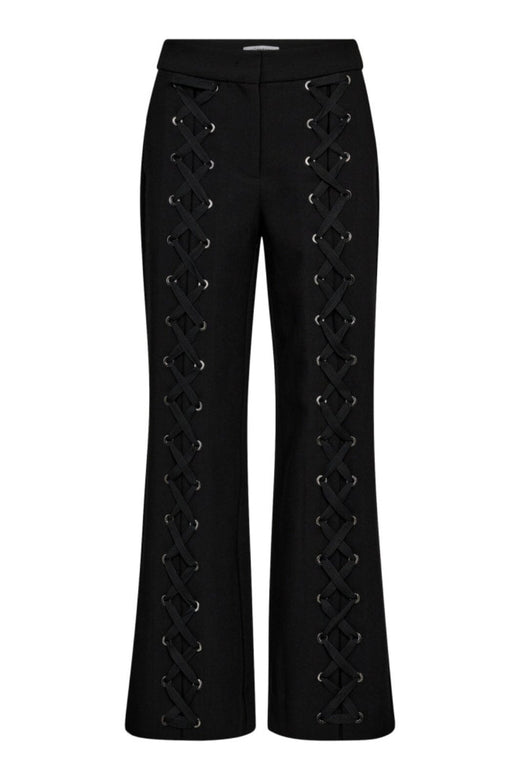 Co´Couture - Volacc Eyelet Pant 31602 - 96 - Black