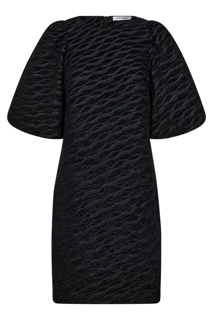 Co´couture - Zebracc Flock Dress 36411 - 96 Black Kjoler 