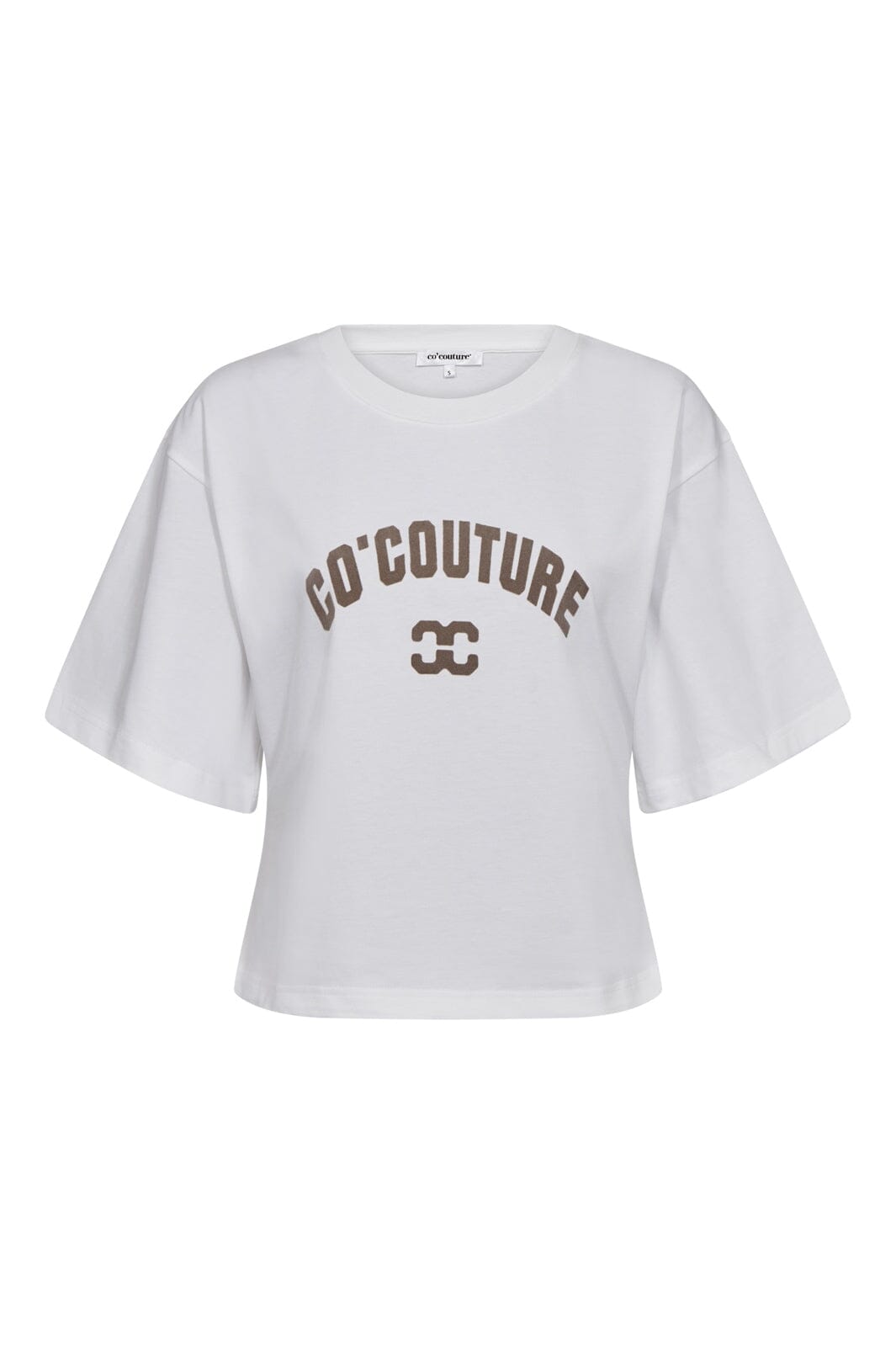 Co´Couture - Zengacc Tee O-Neck 43013 - 40154 - Whitewalnu