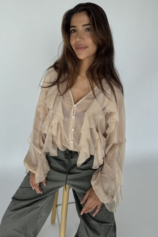 Continue - Lissa Flounce B 14997 - Sand