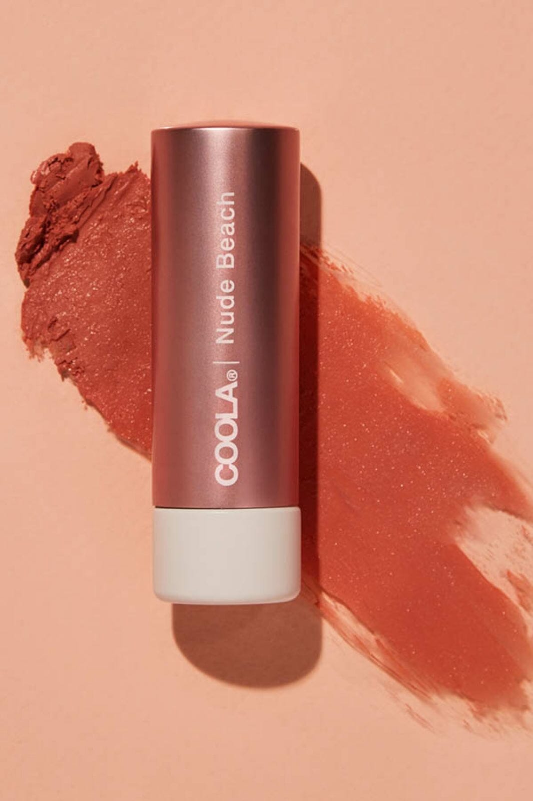 Coola - Mineral Liplux Tinted Lip Balm SPF 30 - Nude Beach (Caramel) Læbepleje 