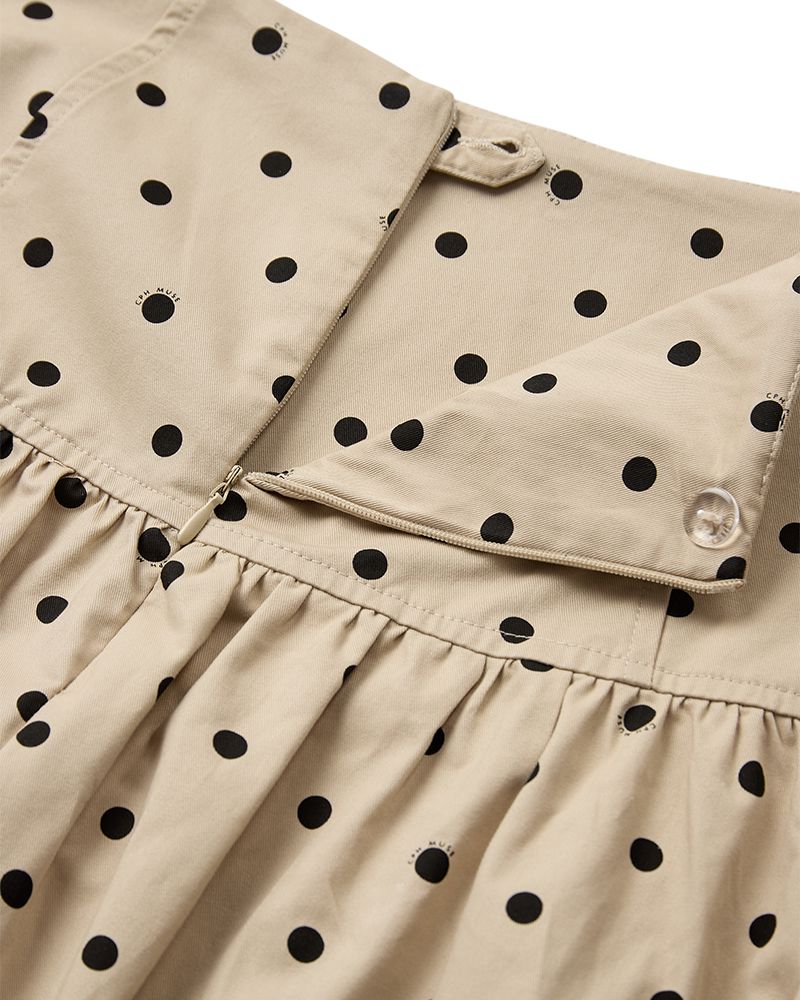 Copenhagen Muse - Cmdottie-skirt 211559 - 8744 Angora W, Black Nederdele 
