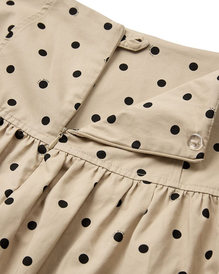 Copenhagen Muse - Cmdottie-skirt 211559 - 8744 Angora W, Black Nederdele 