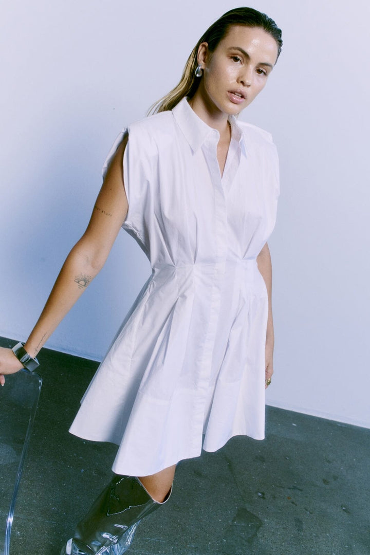 Copenhagen Muse - Cmshirley-dress 206518 - 1010 Bright White
