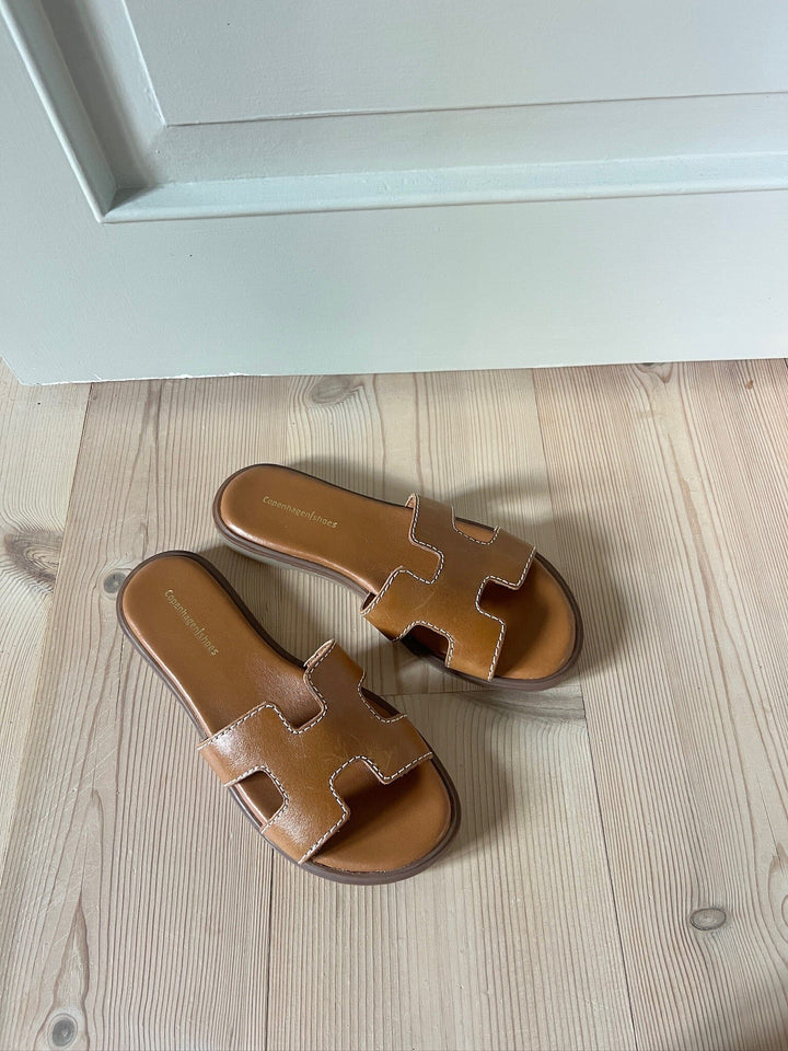 Copenhagen Shoes - All For Love CS8974 - 0241 - Cognac Sandaler 