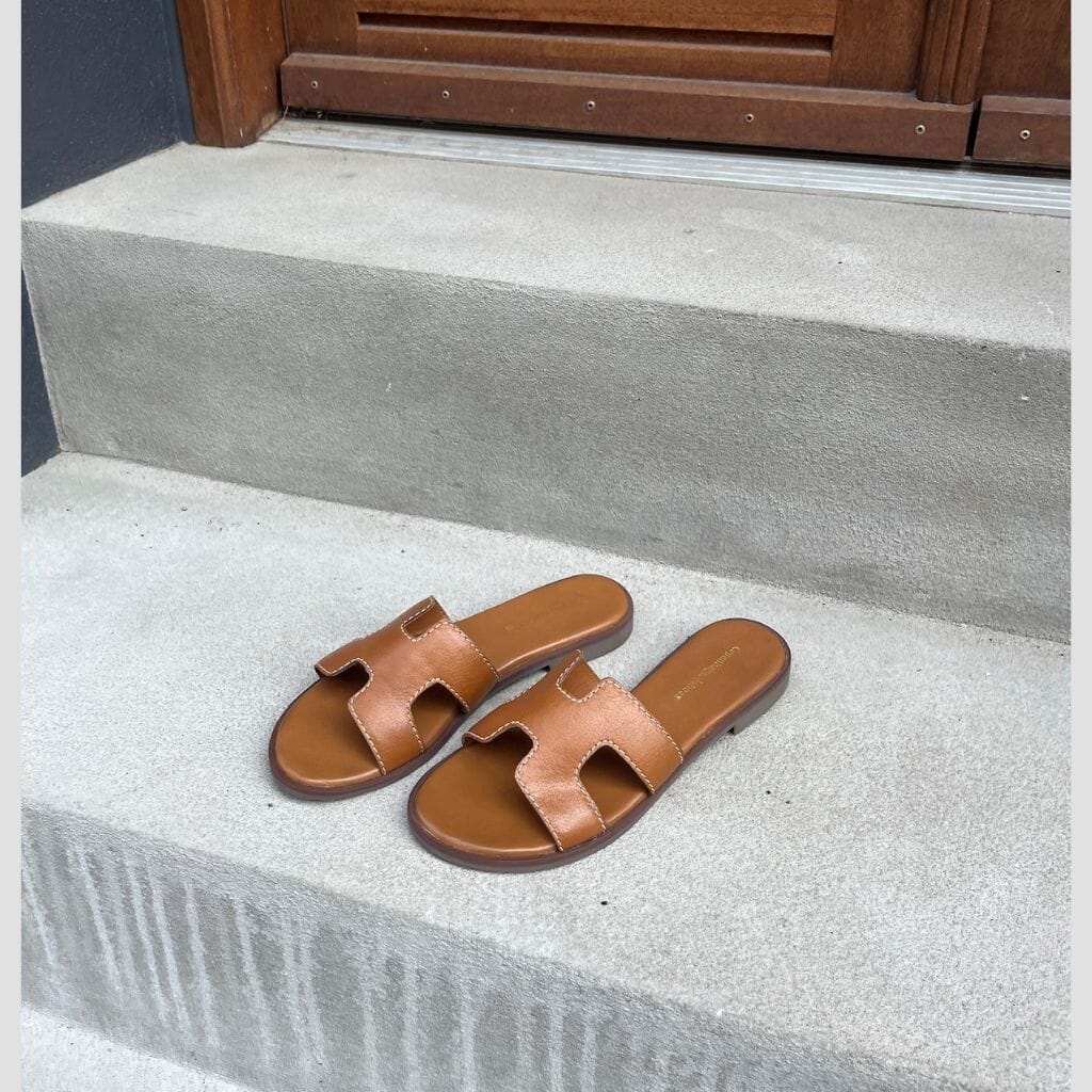 Copenhagen Shoes - All For Love CS8974 - 0241 - Cognac Sandaler 