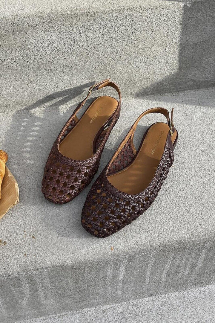 Copenhagen Shoes - As The Sea CS8977 - 0012 - Brown Ballerinaer 